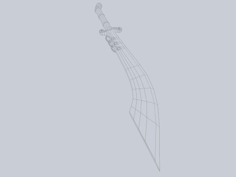 Scimitar 3D Модель