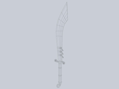Scimitar 3D Модель