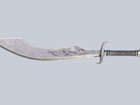 Scimitar 3D Model