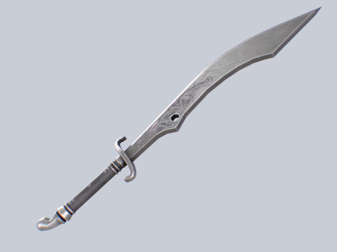 Scimitar 3D Model