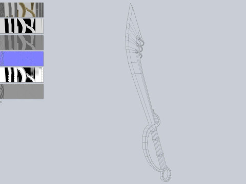 Scimitar 3D मॉडल