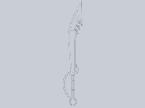Scimitar 3D मॉडल