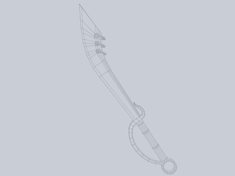 Scimitar 3D मॉडल