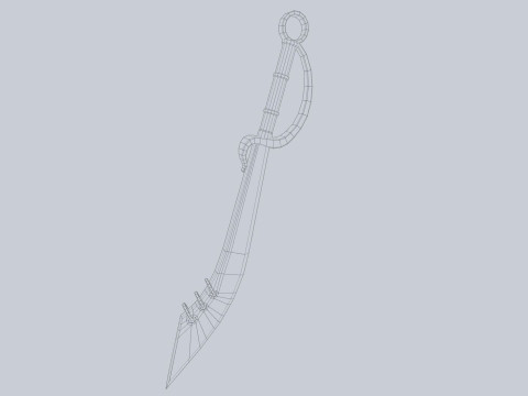 Scimitar 3D मॉडल