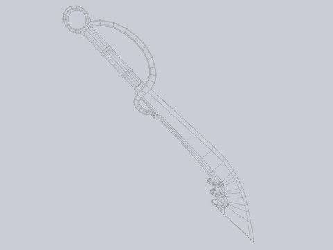 Scimitar 3D मॉडल
