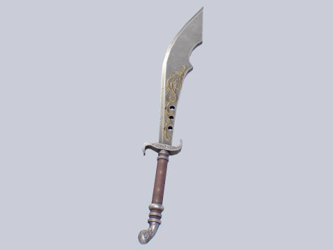 Scimitar 3D Model