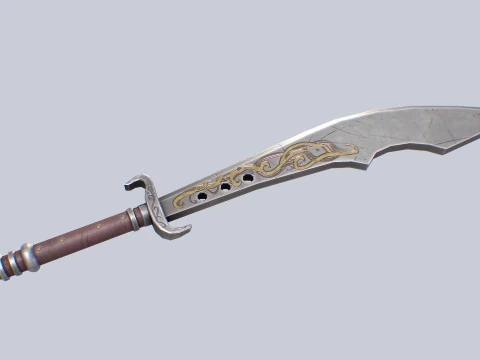 Scimitar 3D Model