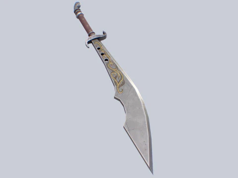 Scimitar 3D Model