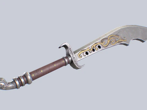 Scimitar 3D Model