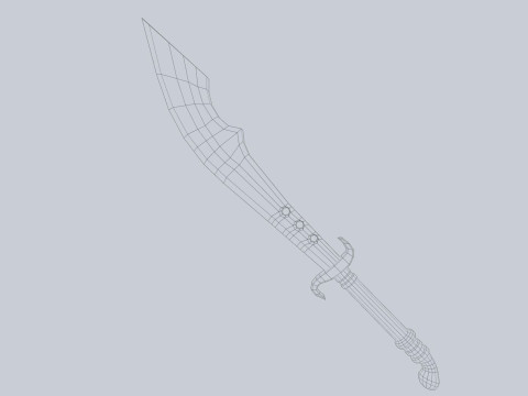 Scimitar 3D 모델