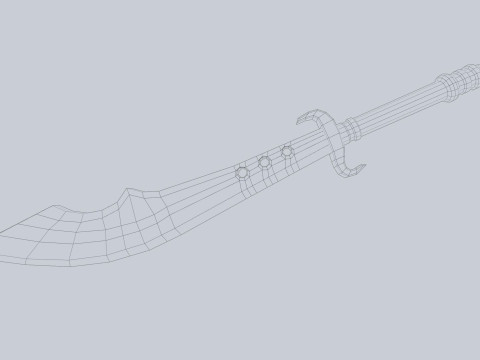 Scimitar 3D 모델