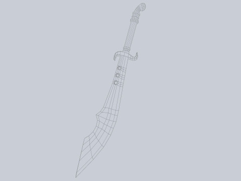 Scimitar 3D 모델