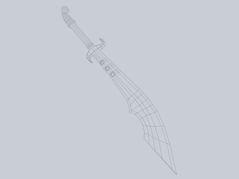 Scimitar 3D 모델