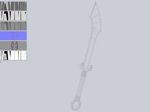 Scimitar 3Dモデル