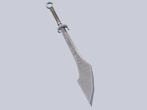 Cimitarra Modelo 3D
