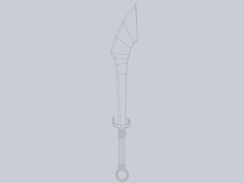 Scimitar 3Dモデル