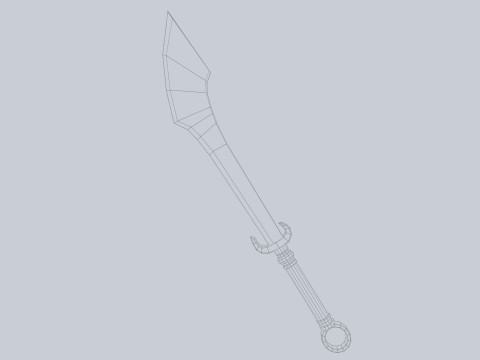 Scimitar 3Dモデル