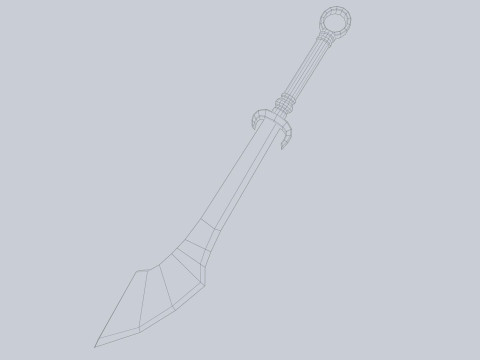 Scimitar 3Dモデル