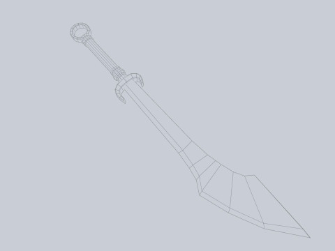 Scimitar 3Dモデル