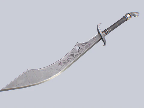 Scimitar-Sammlung 3D Modell