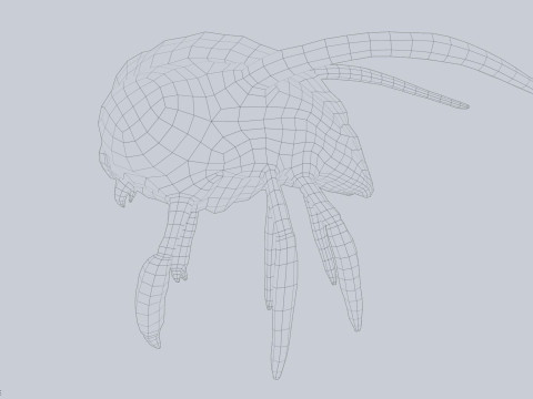 Infested flying creature 3D 模型