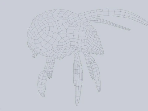 Зараженное летающее существо 3D Модель