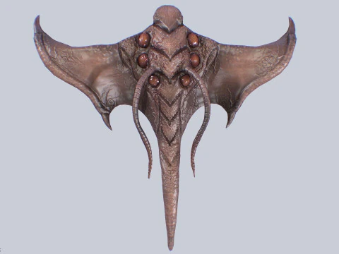 Creatura volante infestata Modello 3D