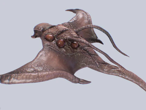 Creatura volante infestata Modello 3D