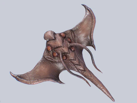 Creatura volante infestata Modello 3D