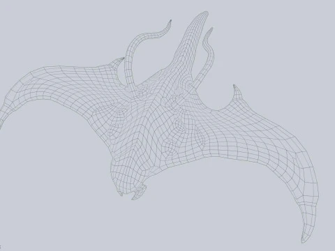 Creatura volante infestata Modello 3D