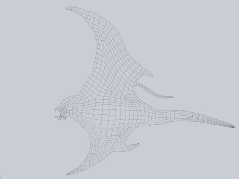 Infested flying creature Modelo 3D