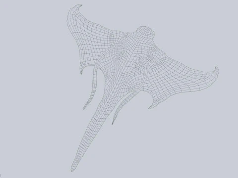 Creatura volante infestata Modello 3D