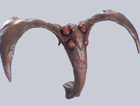 Зараженное летающее существо 3D Модель