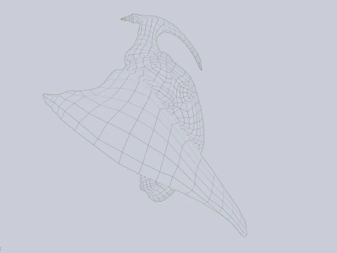 Зараженное летающее существо 3D Модель