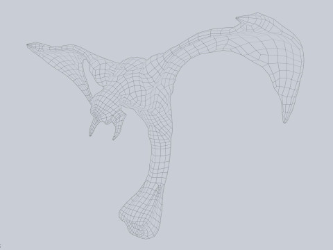Infested flying creature 3D 모델