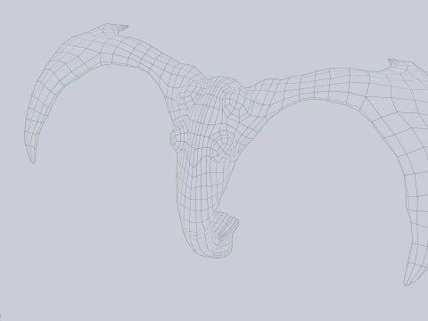 Зараженное летающее существо 3D Модель