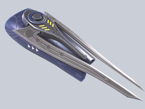 Scifi arm blade Modelo 3D