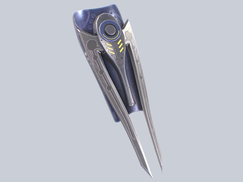 Scifi arm blade Modelo 3D