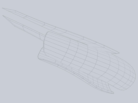 Scifi arm blade Modelo 3D
