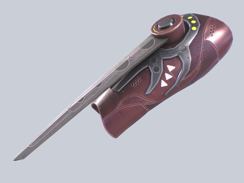Scifi arm blade 3D Model