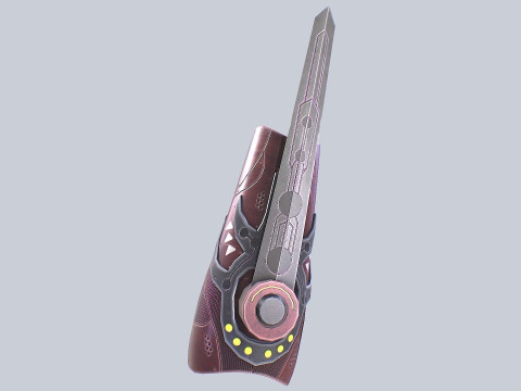 Scifi arm blade 3D Model