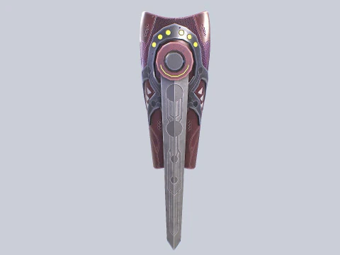 Scifi arm blade 3D Model