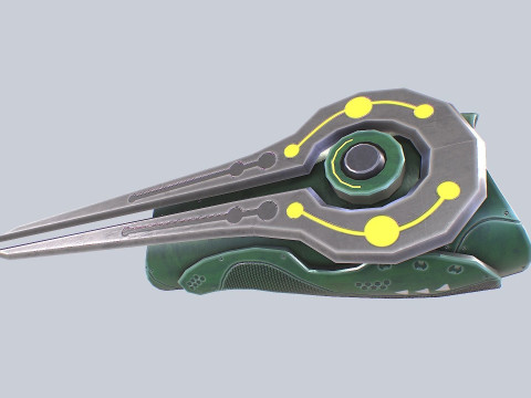 Scifi arm blade 3D 模型