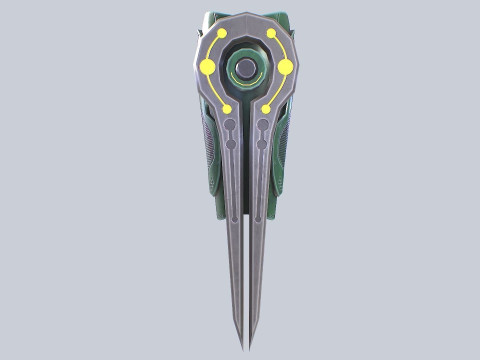 Scifi arm blade 3D 模型