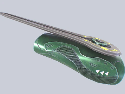 Scifi arm blade 3D Model