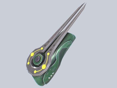 Scifi arm blade 3D 模型