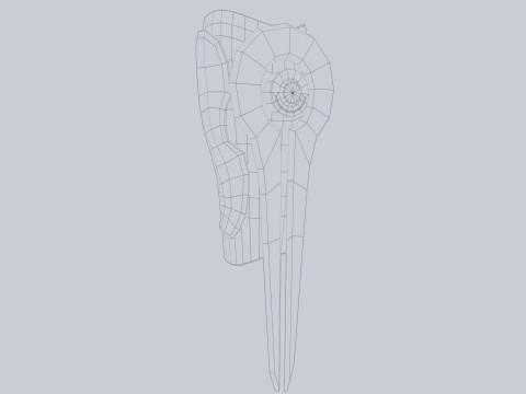 Scifi arm blade 3D 模型