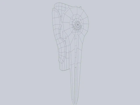 Scifi arm blade 3D Model
