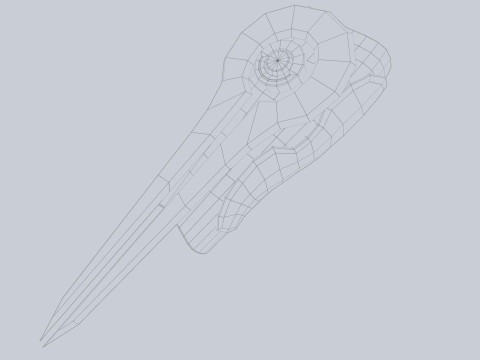 Scifi arm blade 3D 模型