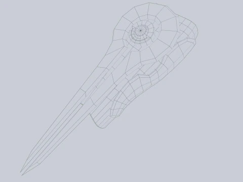 Scifi arm blade 3D Model